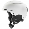 Capacete de esqui Uvex Resolution, branco
