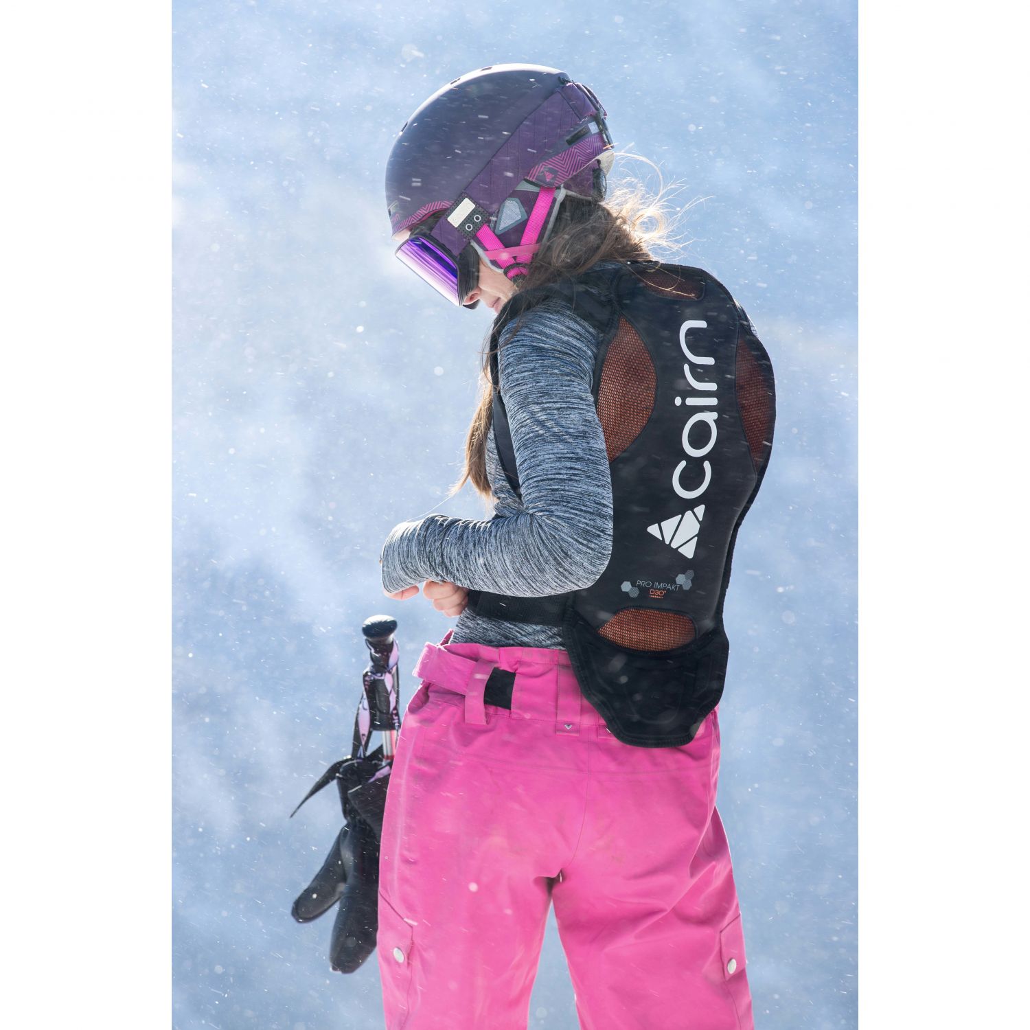 Carapace Cairn Pro Impakt D3O, nero
