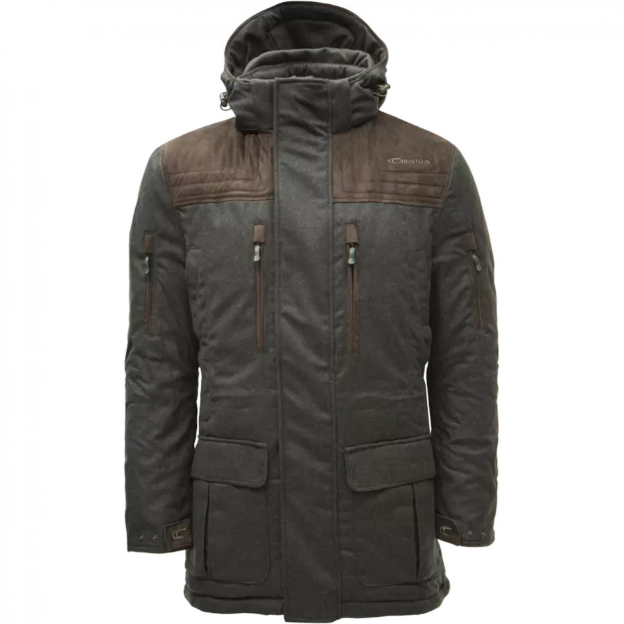 Carinthia G-Loft Loden Parka Jacket, bărbați, verde măsliniu