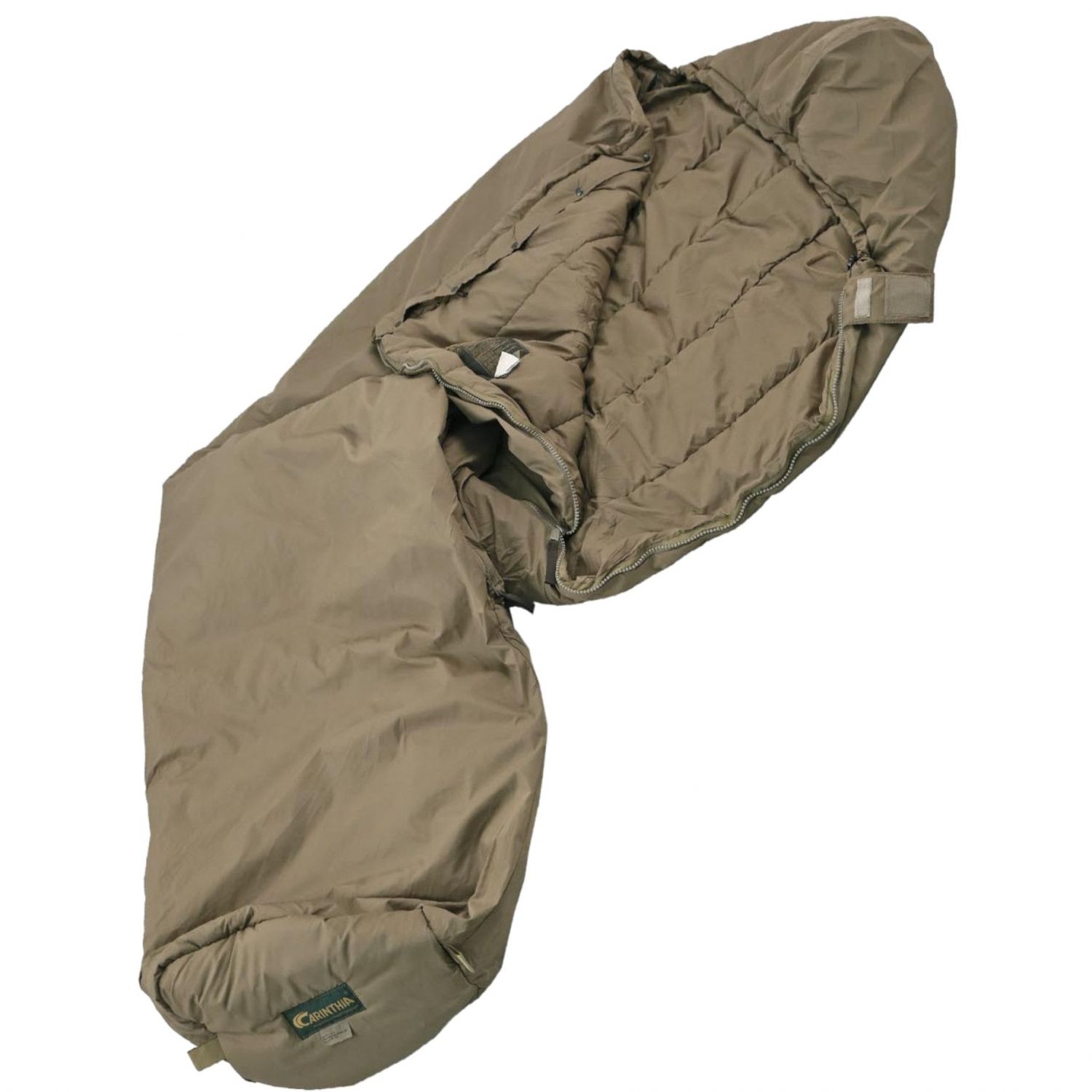 Carinthia Tropen 185, s moskytiérou, spací vak, unisex, hnedá