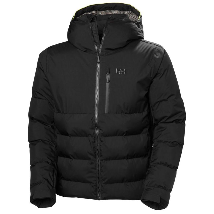 Casaco de esqui Helly Hansen Kvitfjell Race Puffy, homem, preto