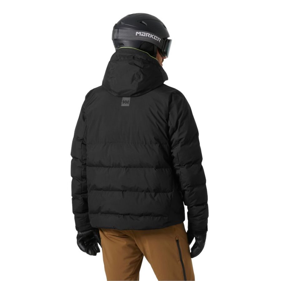 Casaco de esqui Helly Hansen Kvitfjell Race Puffy, homem, preto