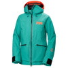 Casaco de esqui Helly Hansen Powderqueen 3.0, mulher, verde