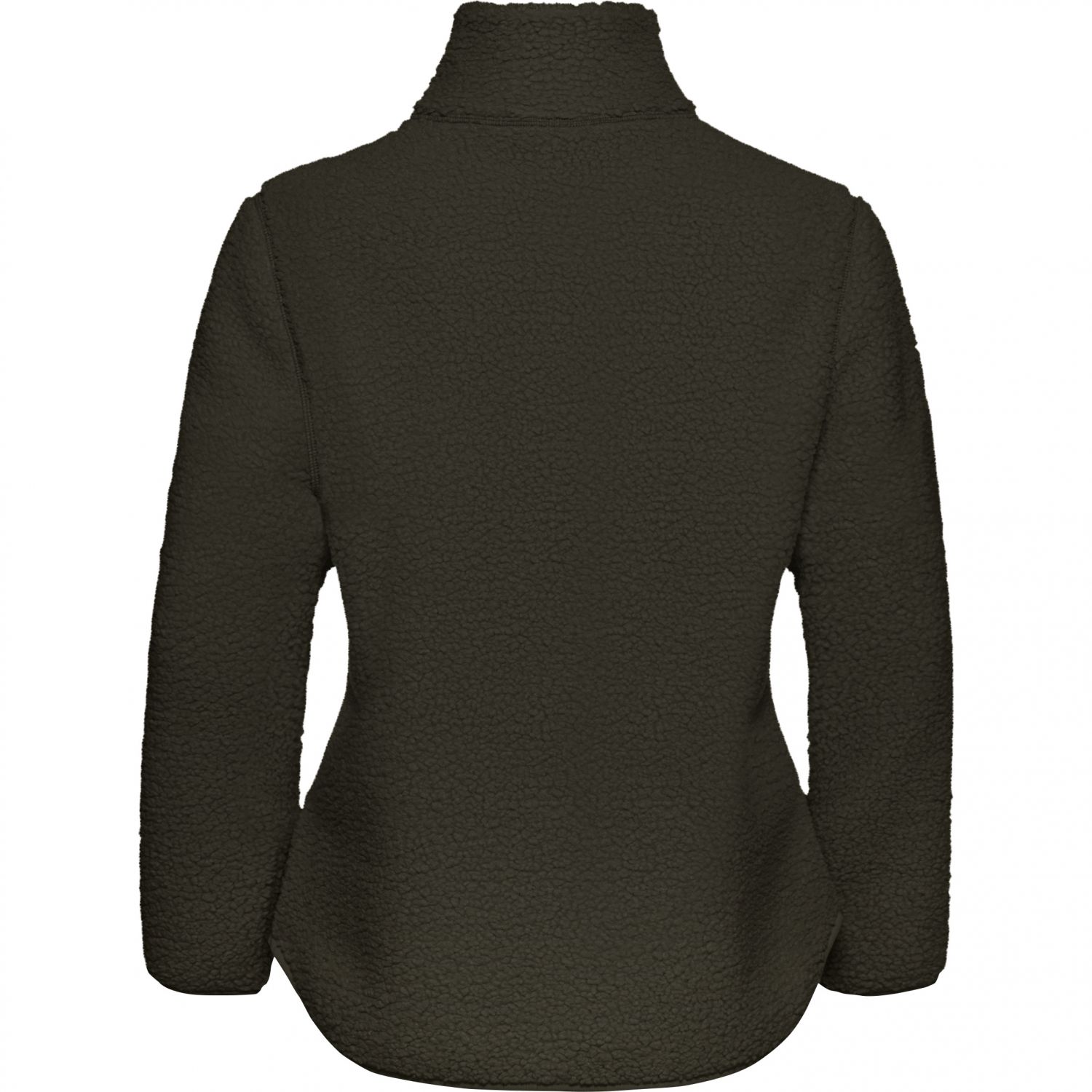 Casaco de lã Jack Wolfskin High Curl, mulher, verde escuro