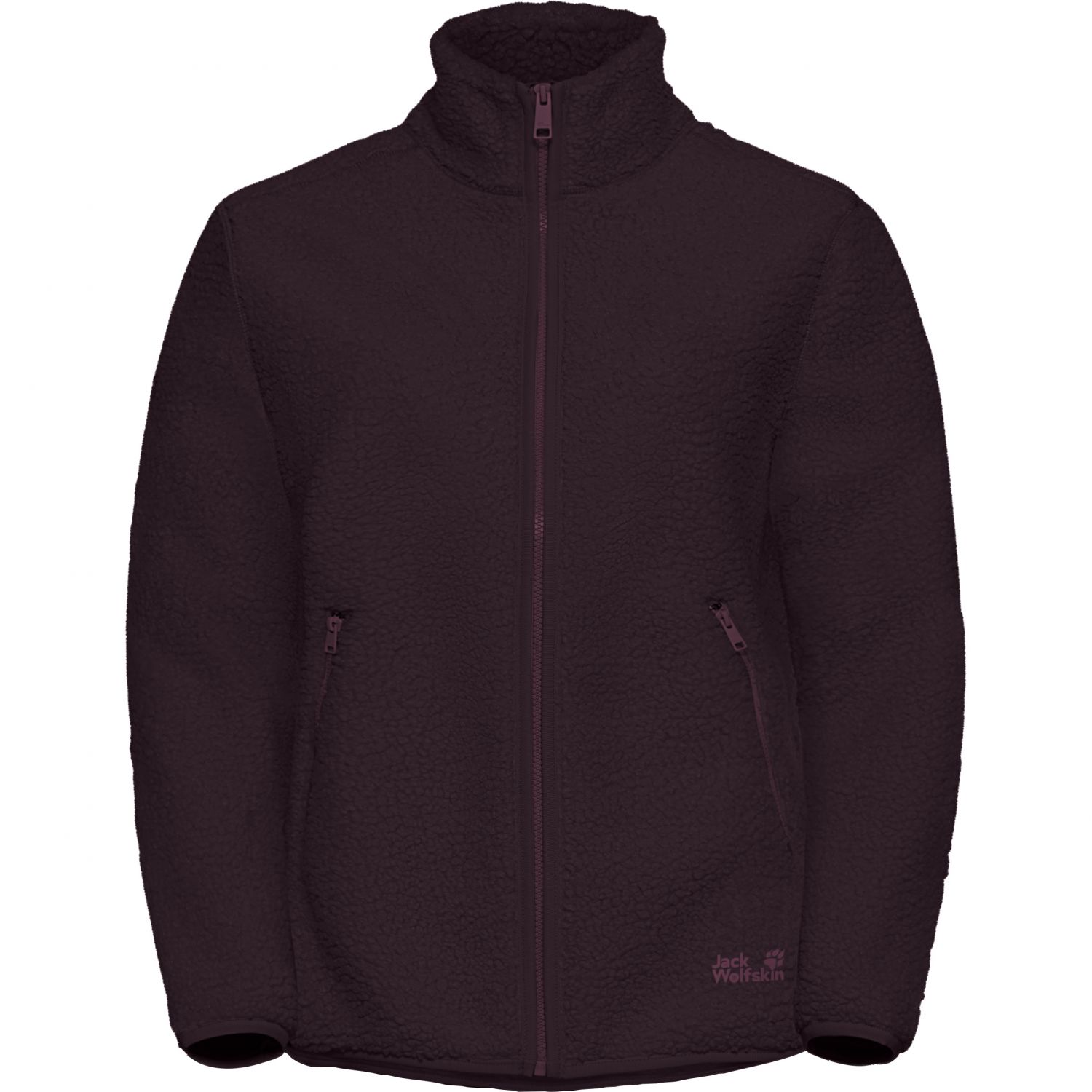 Casaco de lã Jack Wolfskin High Curl, senhoras, roxo