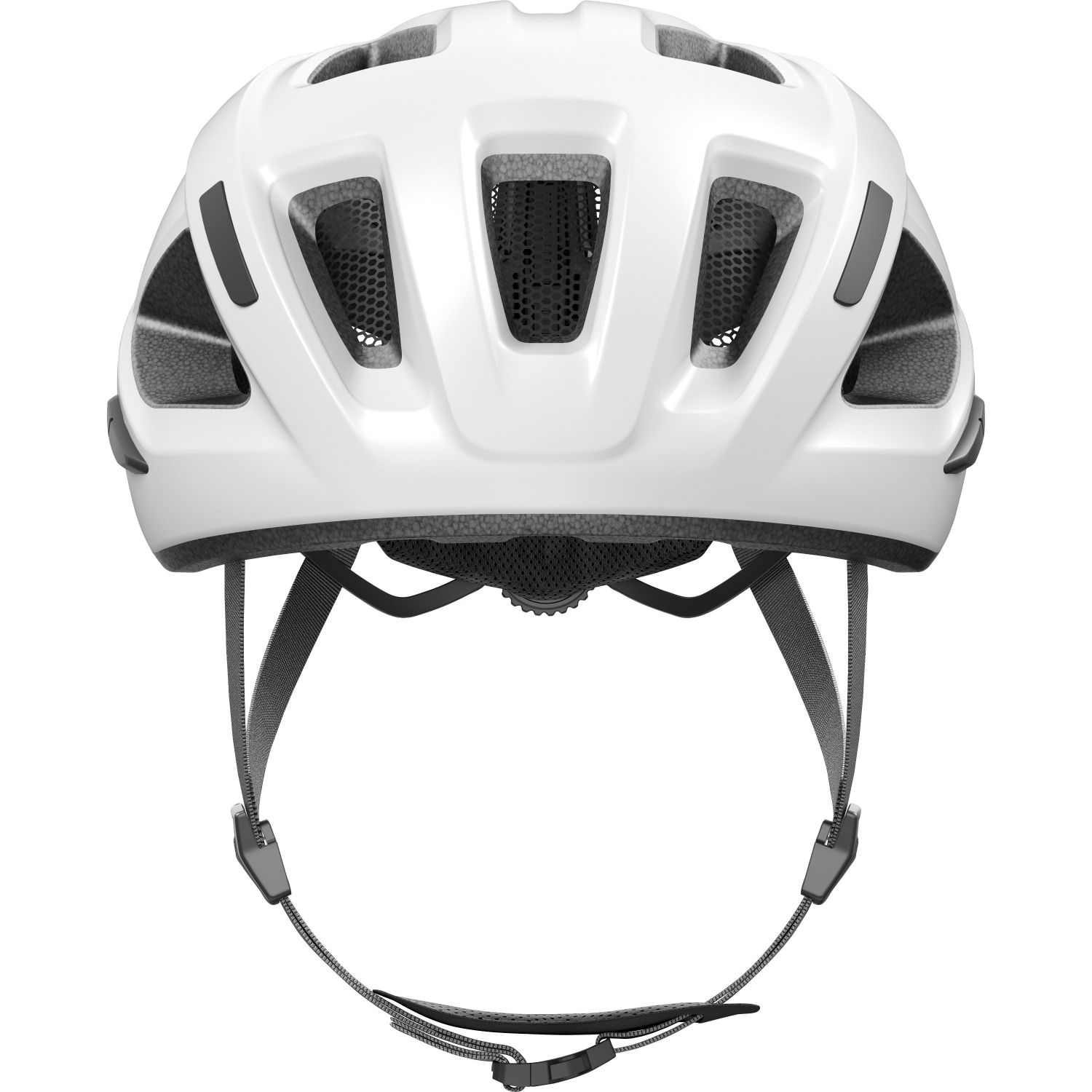 Cască de bicicletă ABUS Aduro 3.0, albă