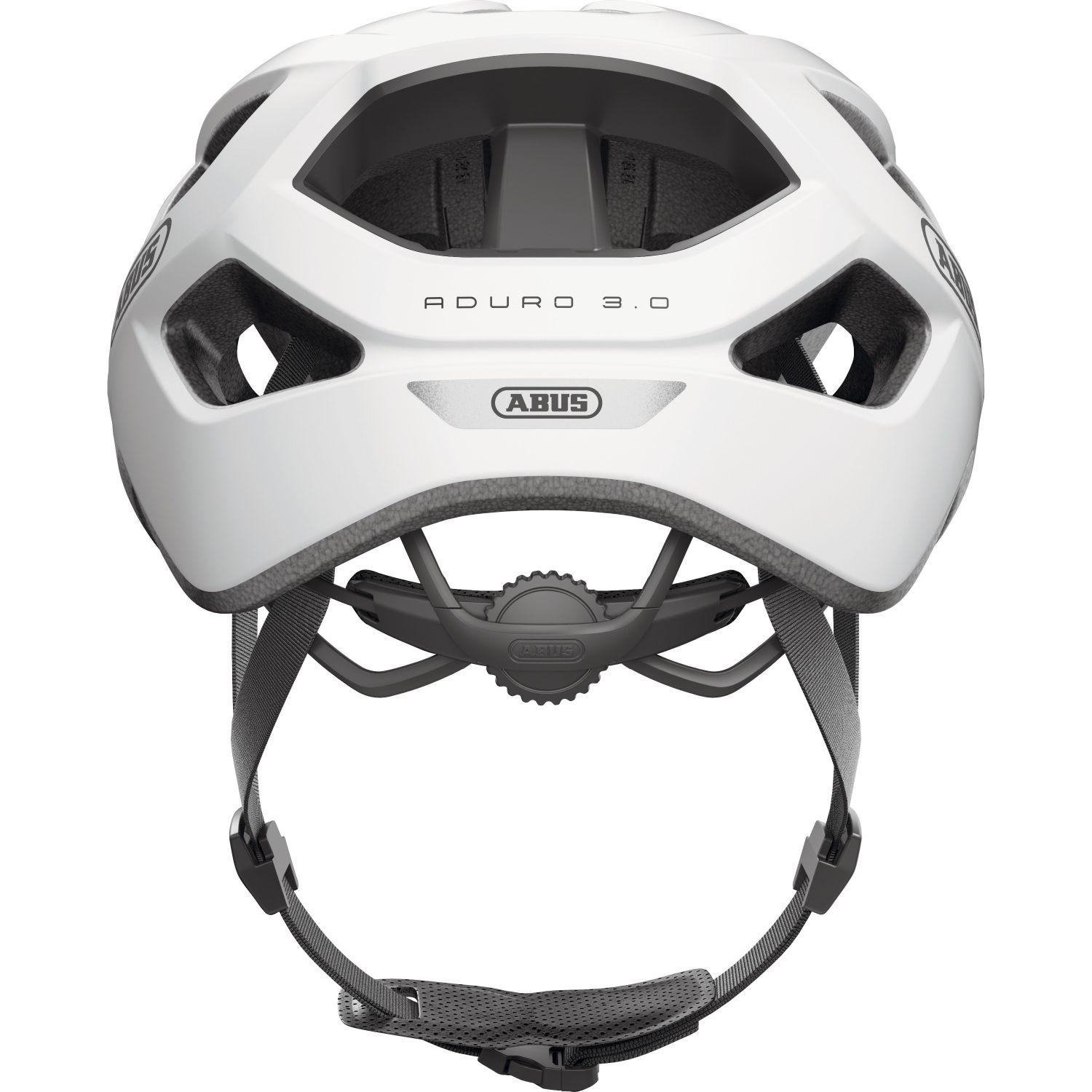 Cască de bicicletă ABUS Aduro 3.0, albă
