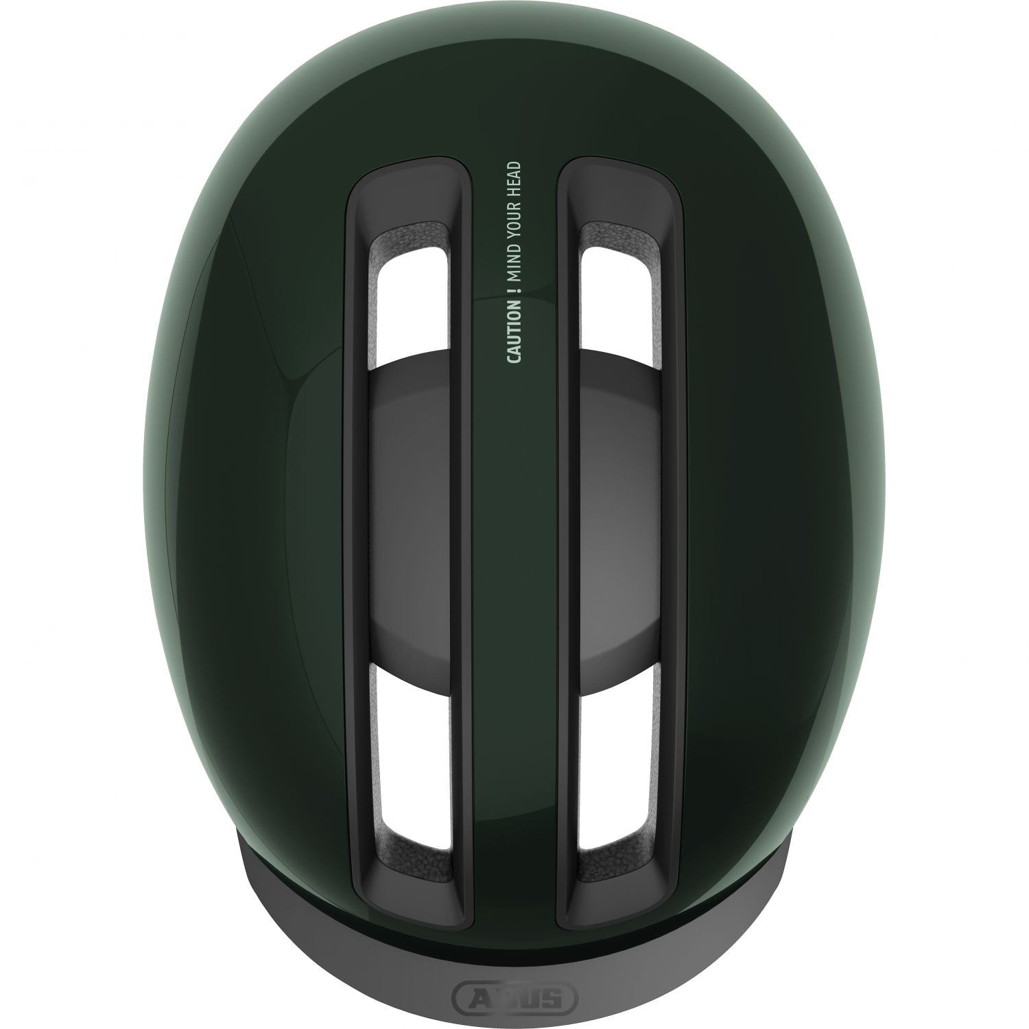 Cască de bicicletă Abus Hud-Y, verde închis