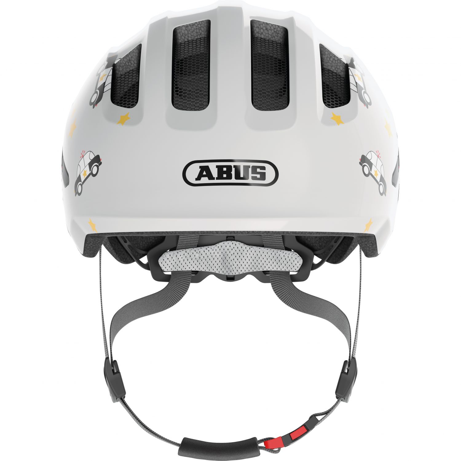 Cască de bicicletă Abus Smiley 3.0, junior, gri poliție