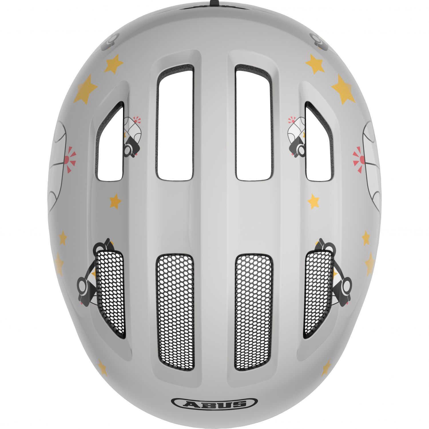 Cască de bicicletă Abus Smiley 3.0, junior, gri poliție
