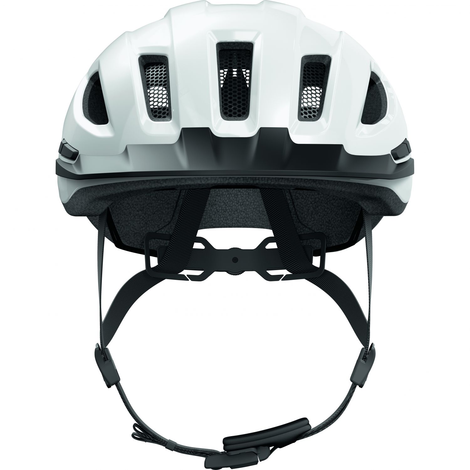 Cască de bicicletă ABUS Urban-I 4.0, albă