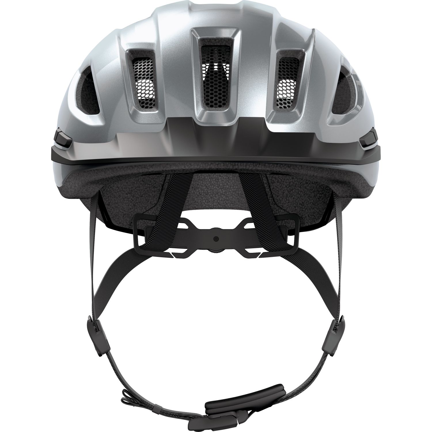 Cască de bicicletă ABUS Urban-I 4.0, argintie