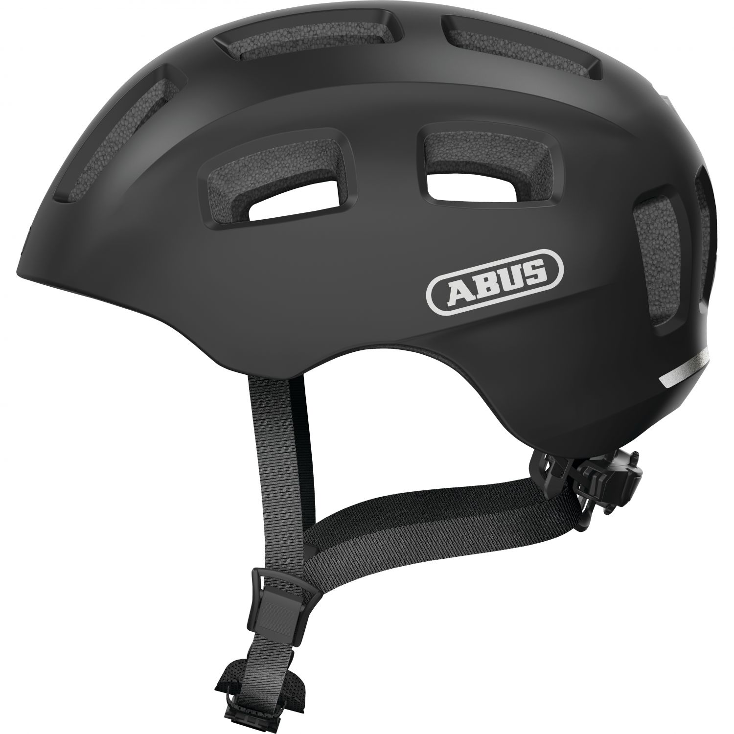 Cască de bicicletă Abus Youn-I 2.0, junior, negru mat