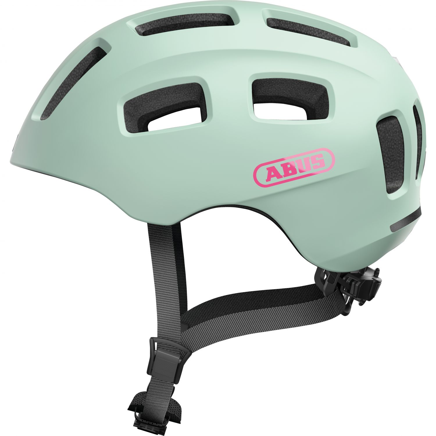 Cască de bicicletă Abus Youn-I 2.0, junior, verde deschis