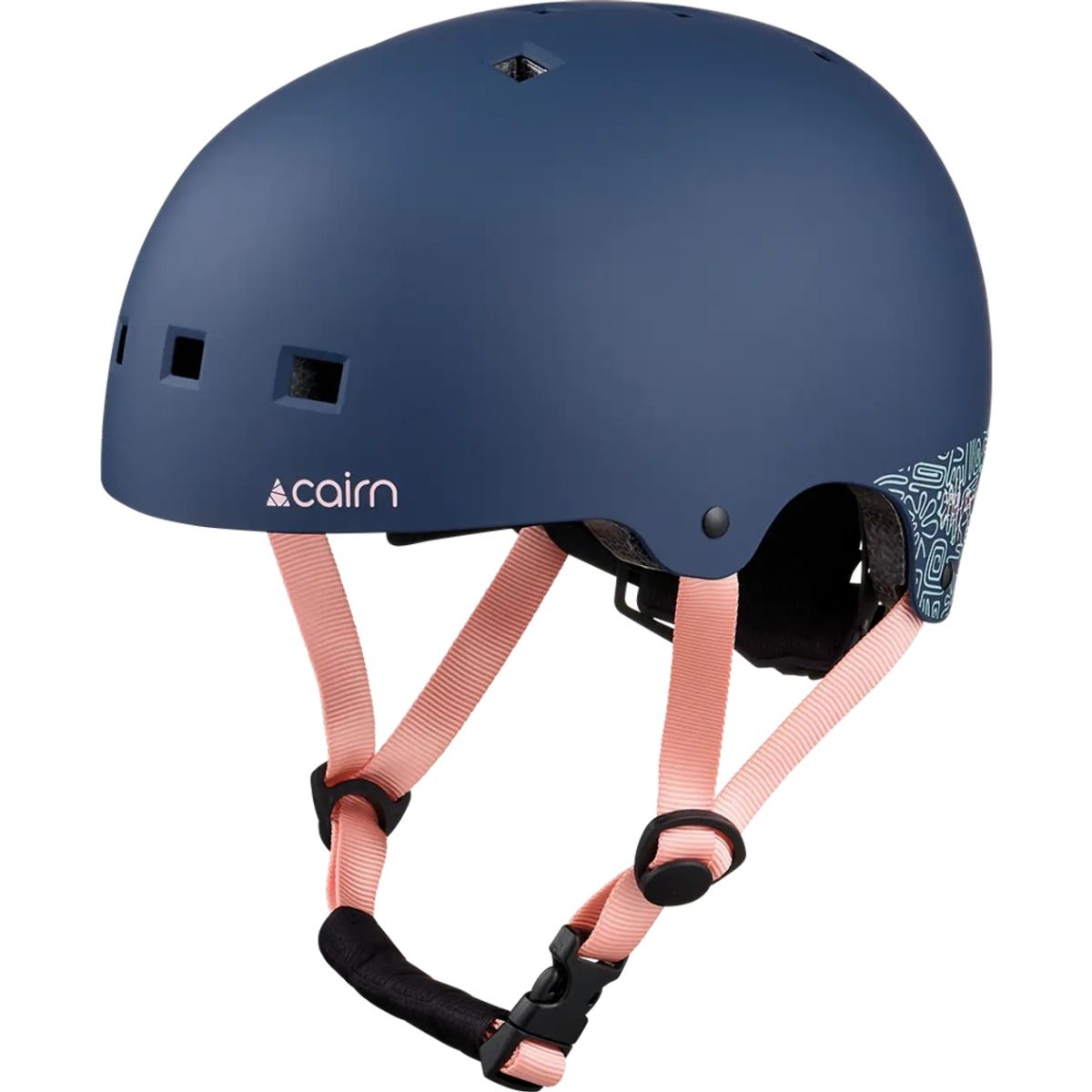 Cască de bicicletă Cairn Eon J, junior, albastru închis