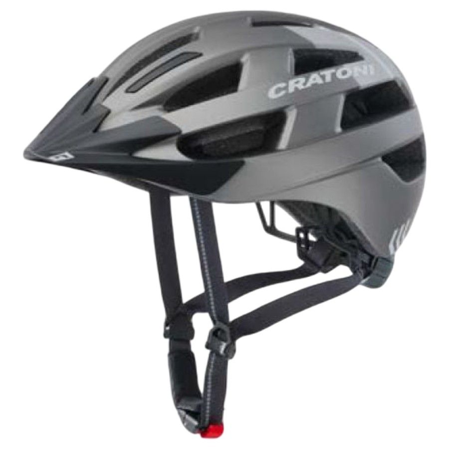 Cască de bicicletă Cratoni Velo-X, gri mat