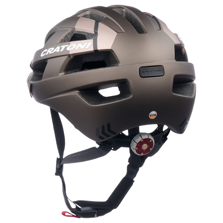 Cască de bicicletă Cratoni Velo-X, gri mat