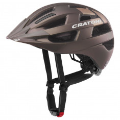 Cască de bicicletă Cratoni Velo-X, maro mat