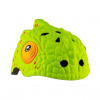 Cască de bicicletă Crazy Safety Chameleon, junior, verde
