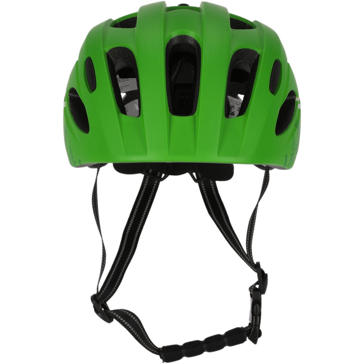 Cască de bicicletă Crazy Safety Cool Cute, junior, verde