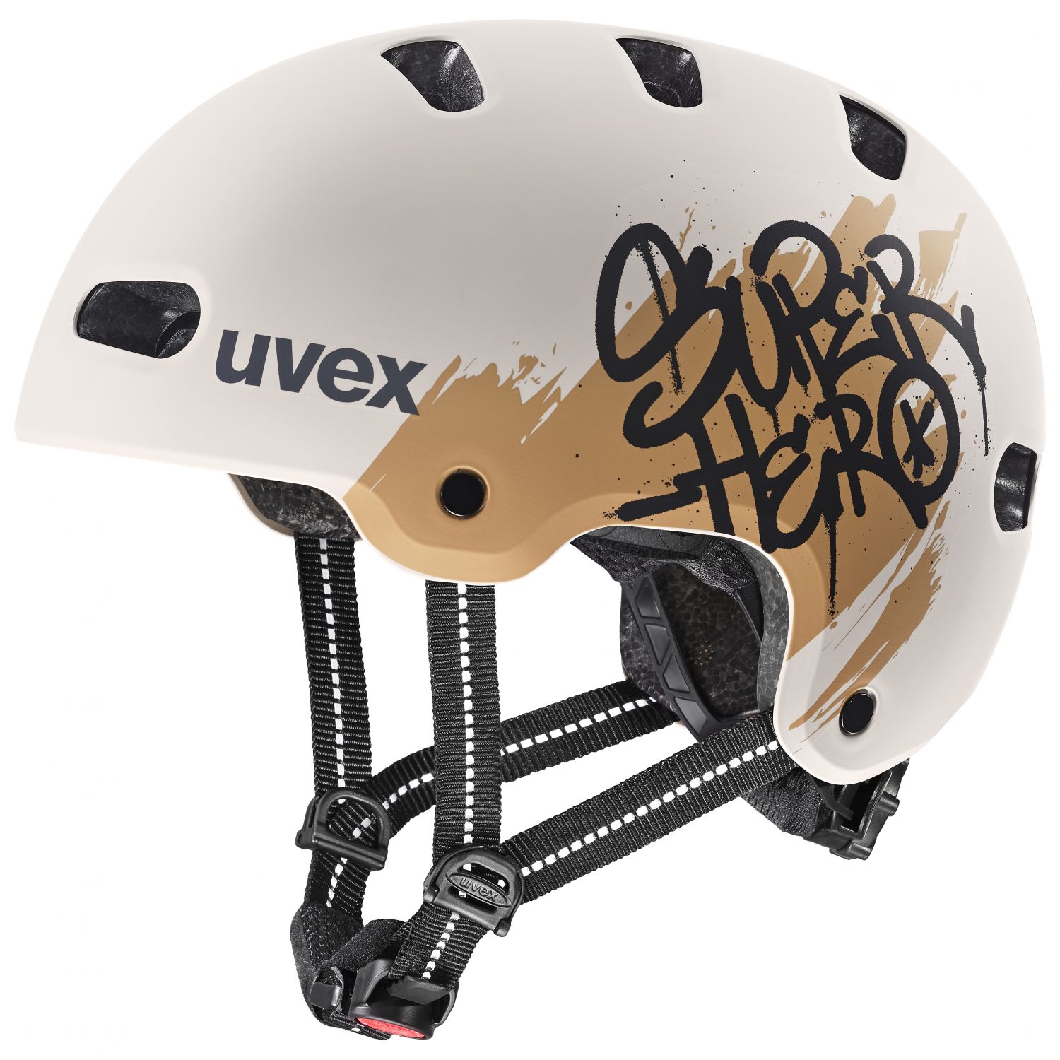 Cască de bicicletă Uvex Kid 4 Style, junior, gri