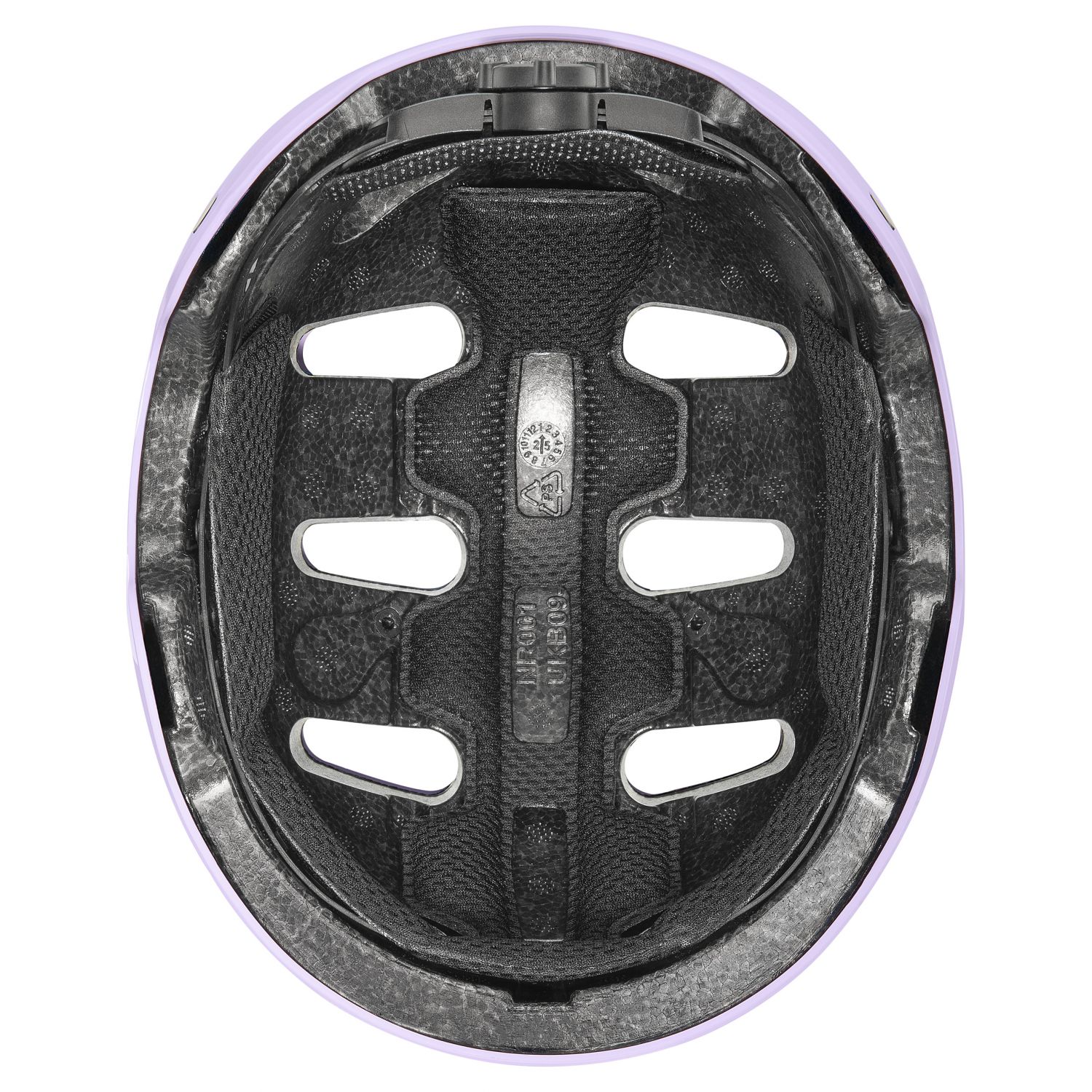 Cască de bicicletă Uvex Kid 4 Style, junior, violet