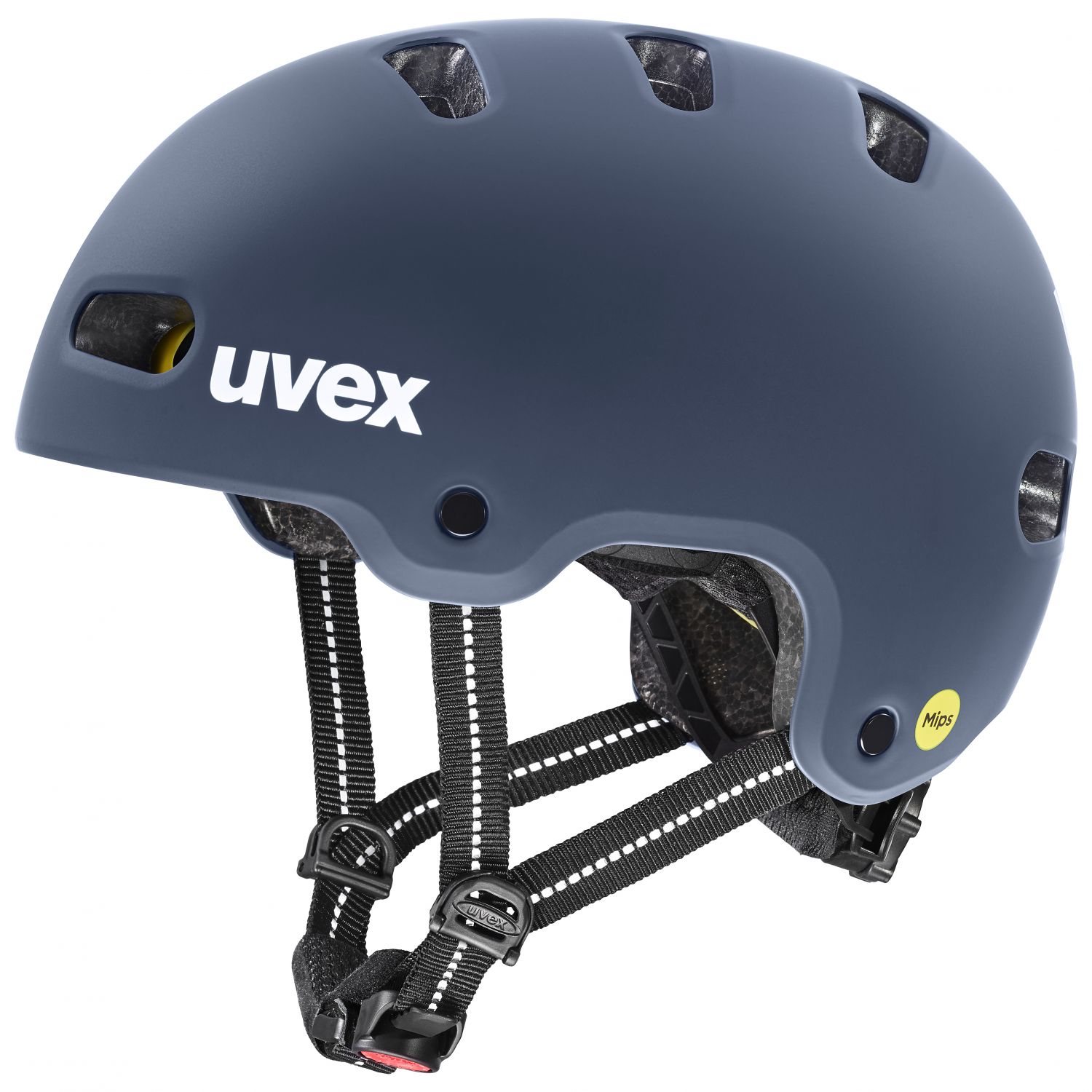 Cască de bicicletă Uvex Kid 4 Style MIPS, junior, albastră