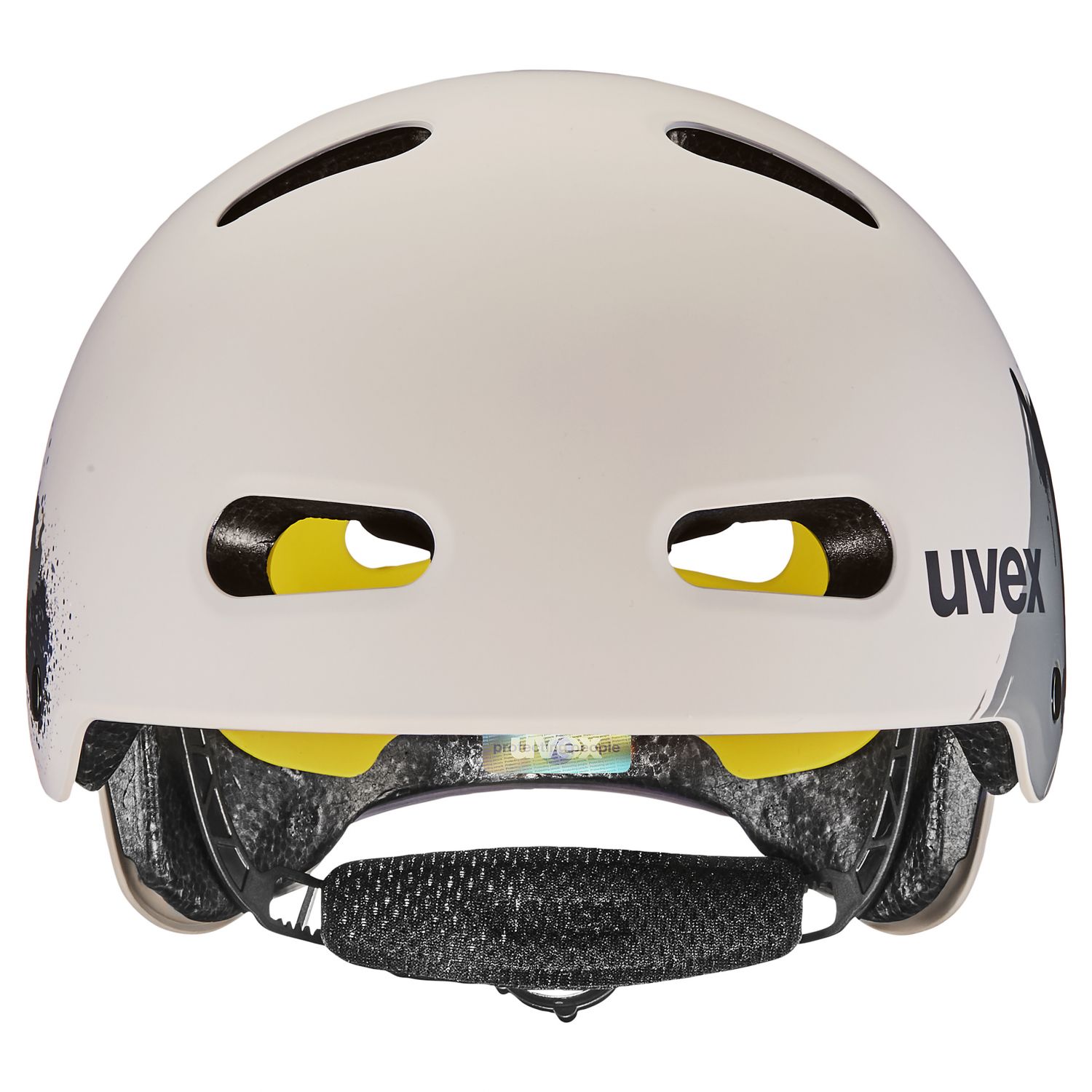 Cască de bicicletă Uvex Kid 4 Style MIPS, junior, gri