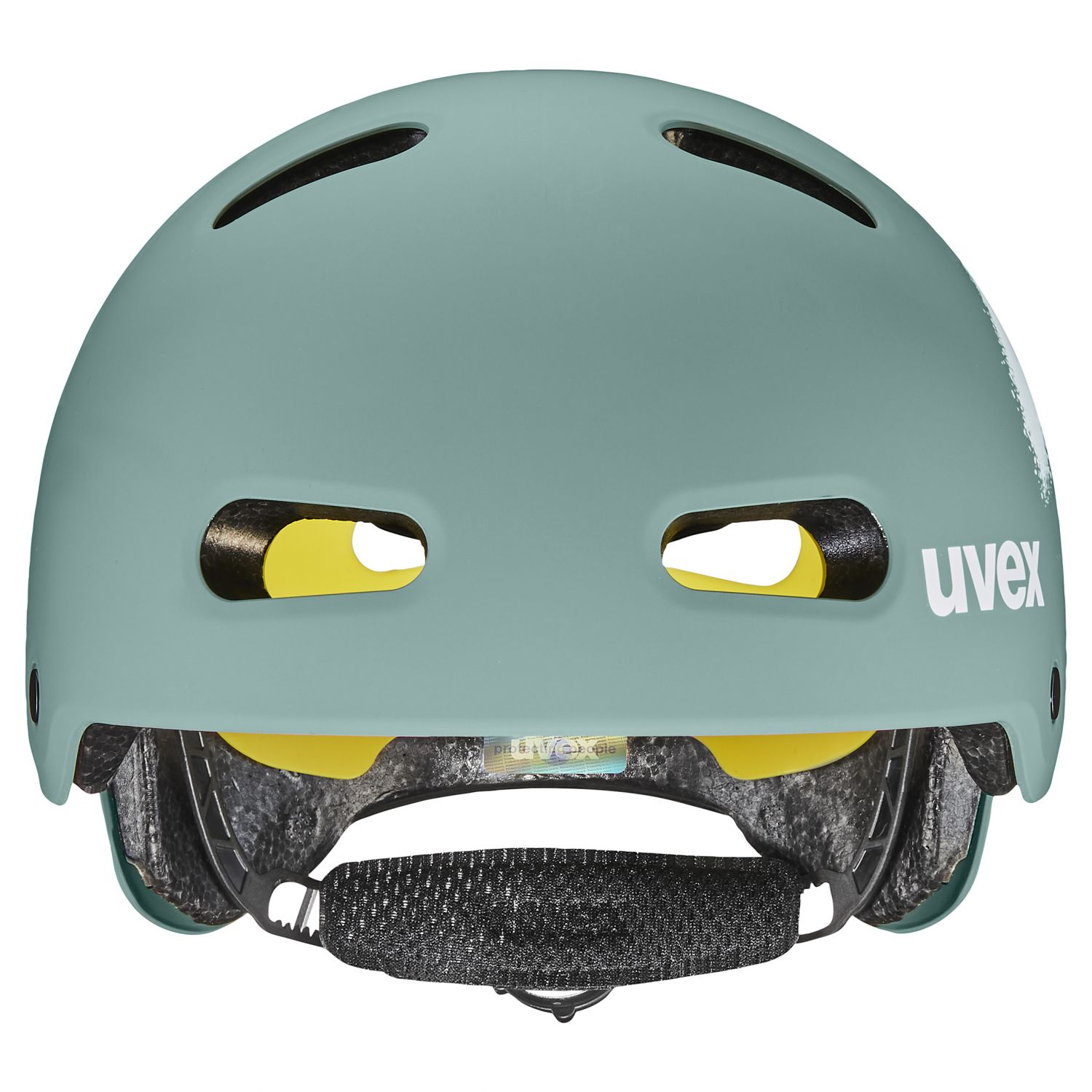 Cască de bicicletă Uvex Kid 4 Style MIPS, junior, verde