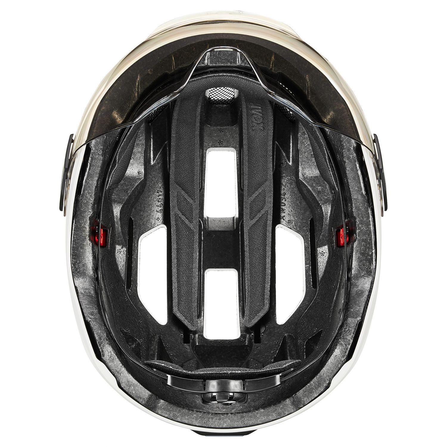 Cască de bicicletă Uvex Stride Visor, albă