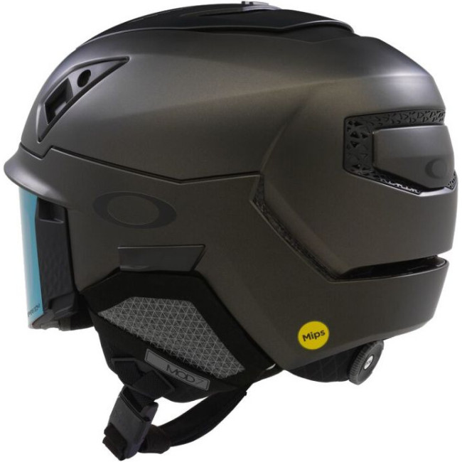 Cască de schi Oakley MOD7 cu vizieră, gri închis