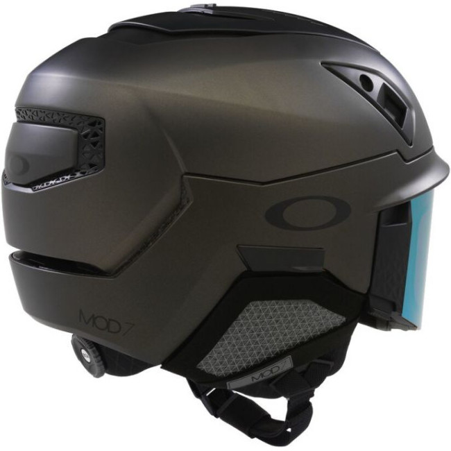 Cască de schi Oakley MOD7 cu vizieră, gri închis