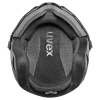 Cască de schi Uvex Instinct Visor Pro V cu vizieră, neagră