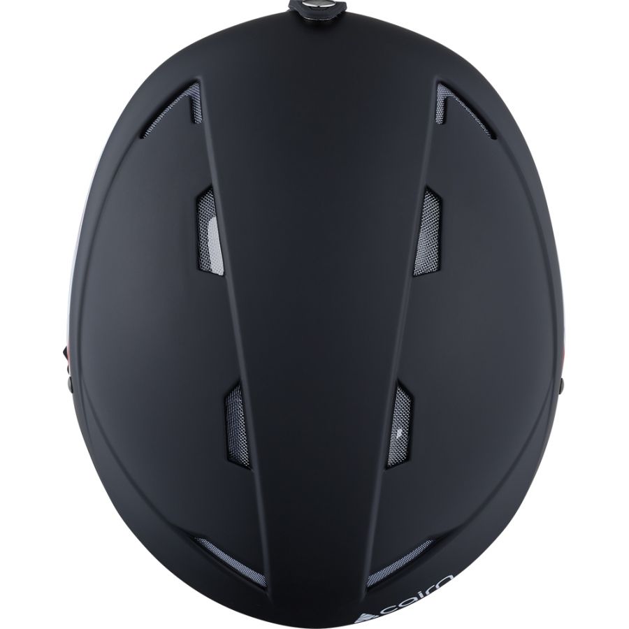 Casco da sci Cairn Flow, nero opaco racing