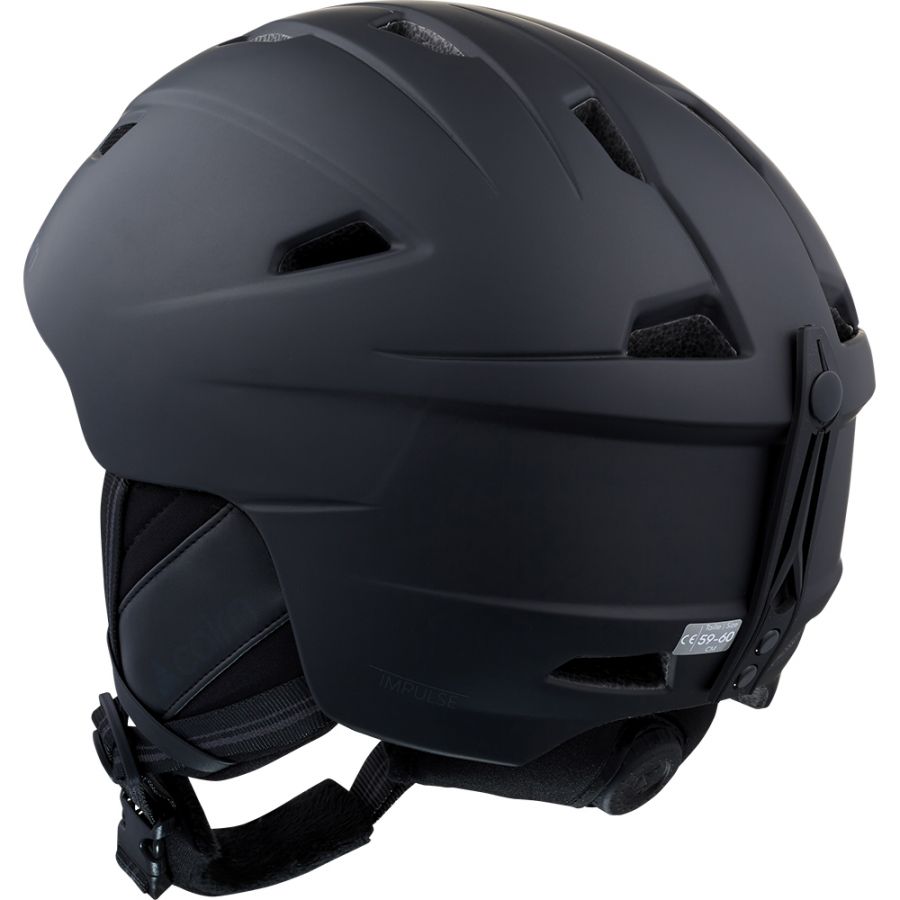 Casco da sci Cairn Impulse, nero opaco