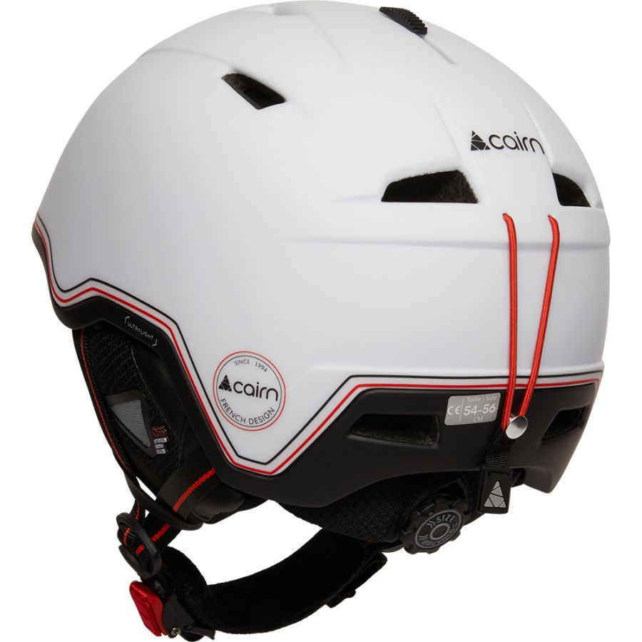 Casco da sci Cairn Infiniti, bianco opaco