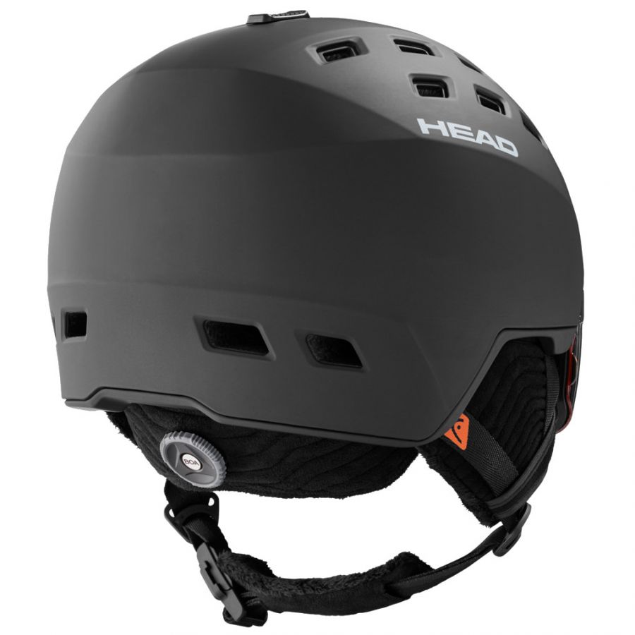 Casco da sci Head Radar 5K + SL con visiera, nero