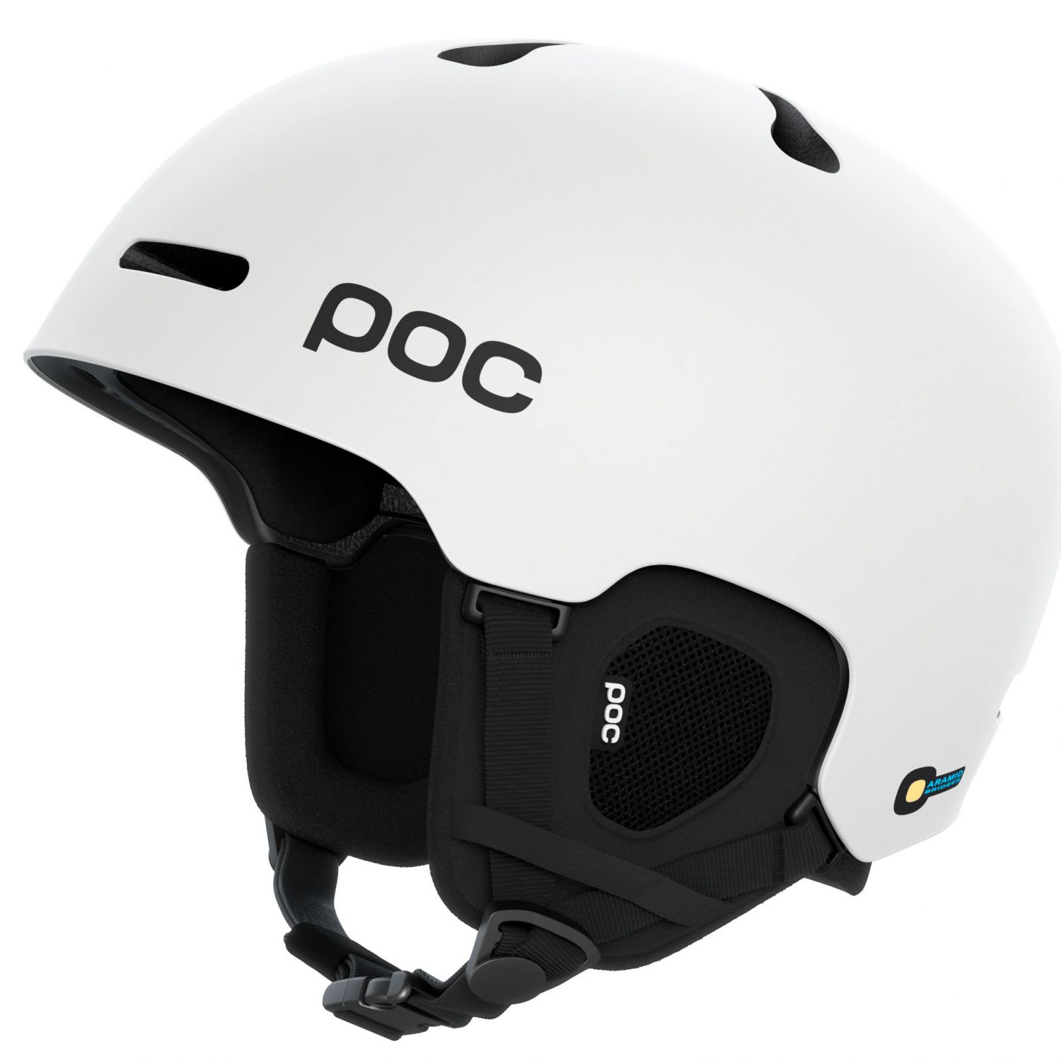 Casco da sci POC Fornix Mips, bianco opaco