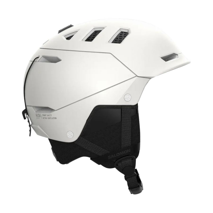 Casco da sci Salomon Husk Pro MIPS, bianco
