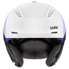 Casco da sci Uvex Ultra Pro da donna, bianco/viola