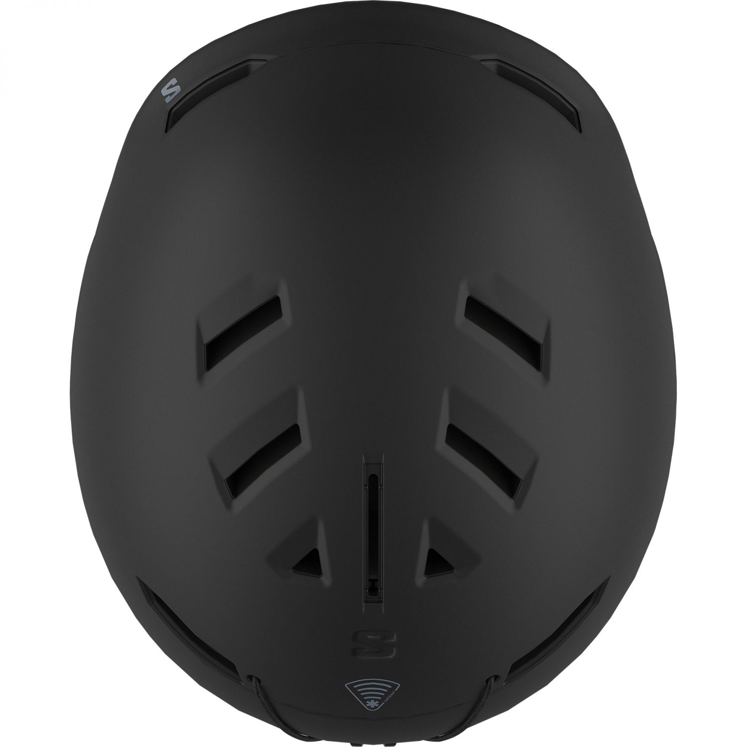 Casco de esquí Salomon Husk JR, junior, negro