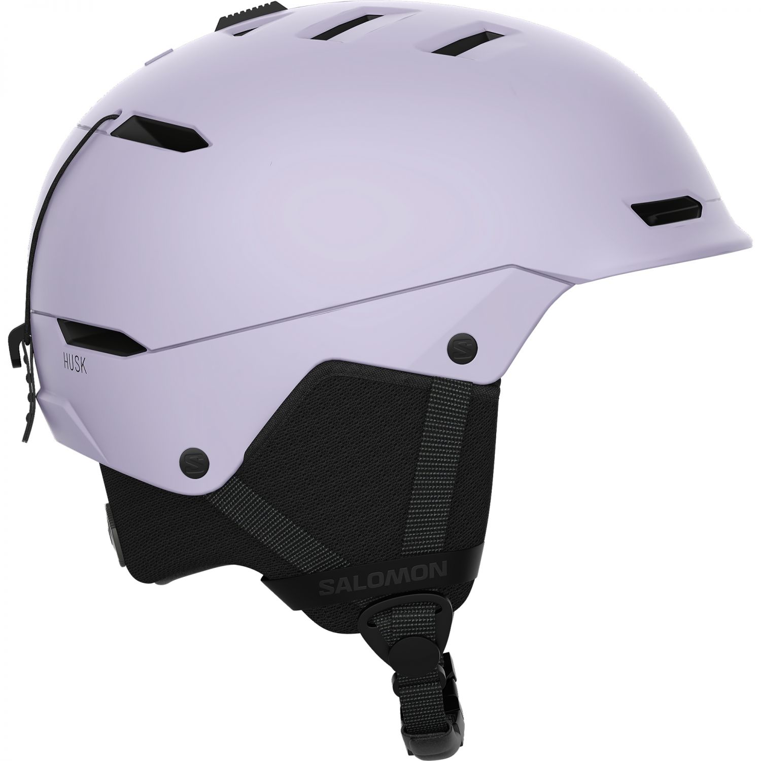 Casco de esquí Salomon Husk, morado