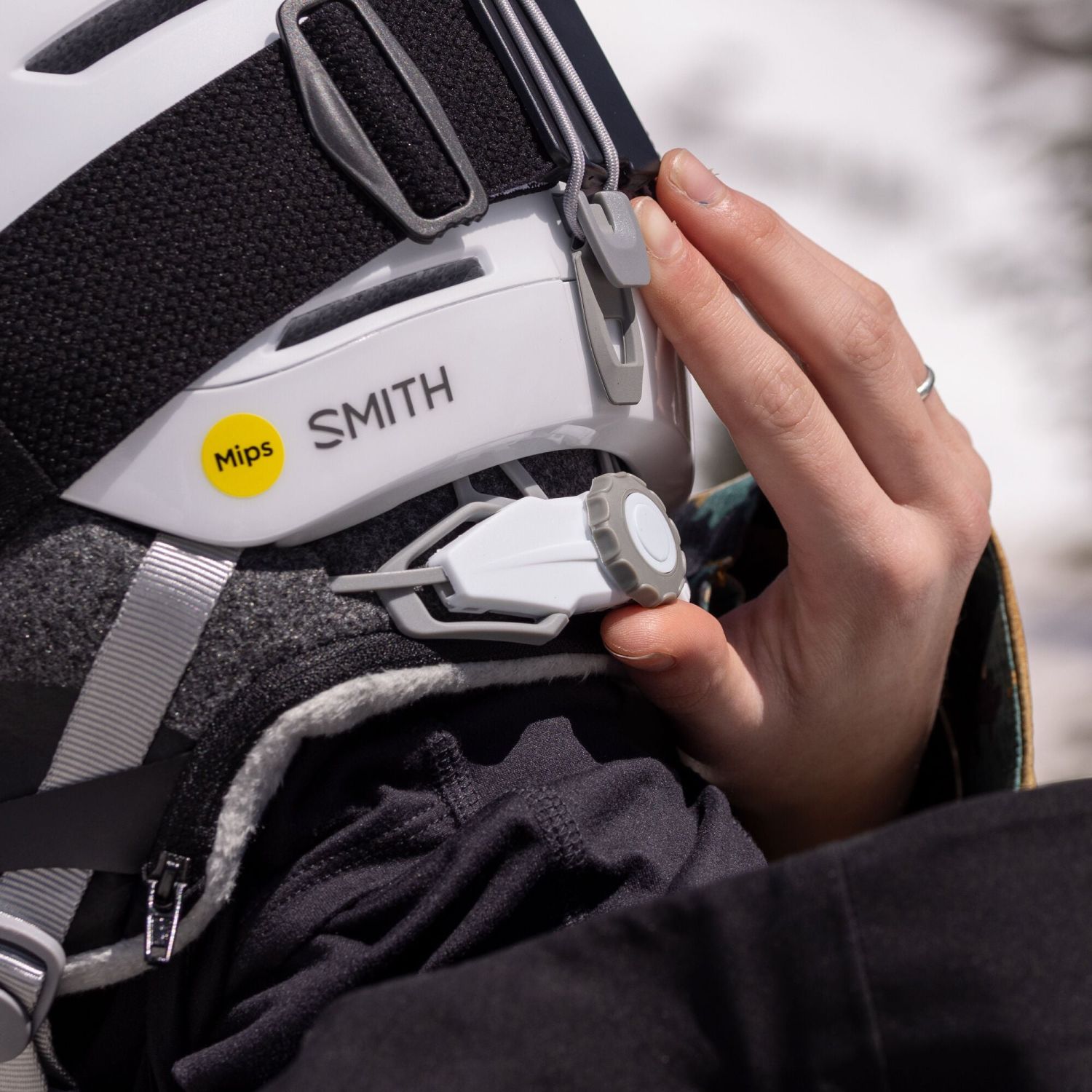 Casco de esquí Smith Vida MIPS, femenino, blanco