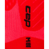 CEP Core Run EDT. GRADIENT Socks Mid Cut 5.0, bežecké ponožky, dámske, červená/limetková