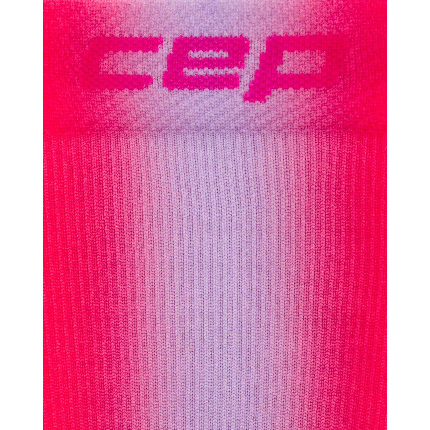 CEP Core Run EDT. GRADIENT Socks Mid Cut 5.0, bežecké ponožky, dámske, fialová/ružová