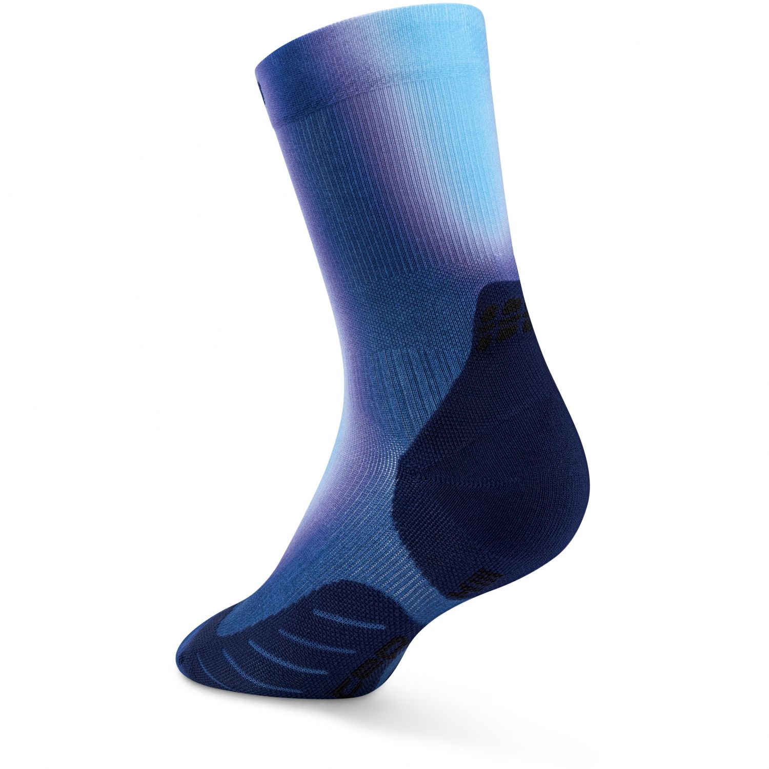 CEP Core Run EDT. GRADIENT Socks Mid Cut 5.0, calze da running, uomo, blu