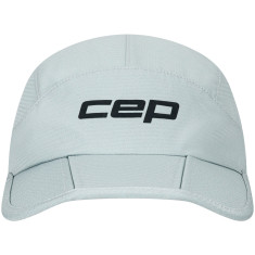 CEP Core Run Foldable Cap, bežecká čiapka, sivá