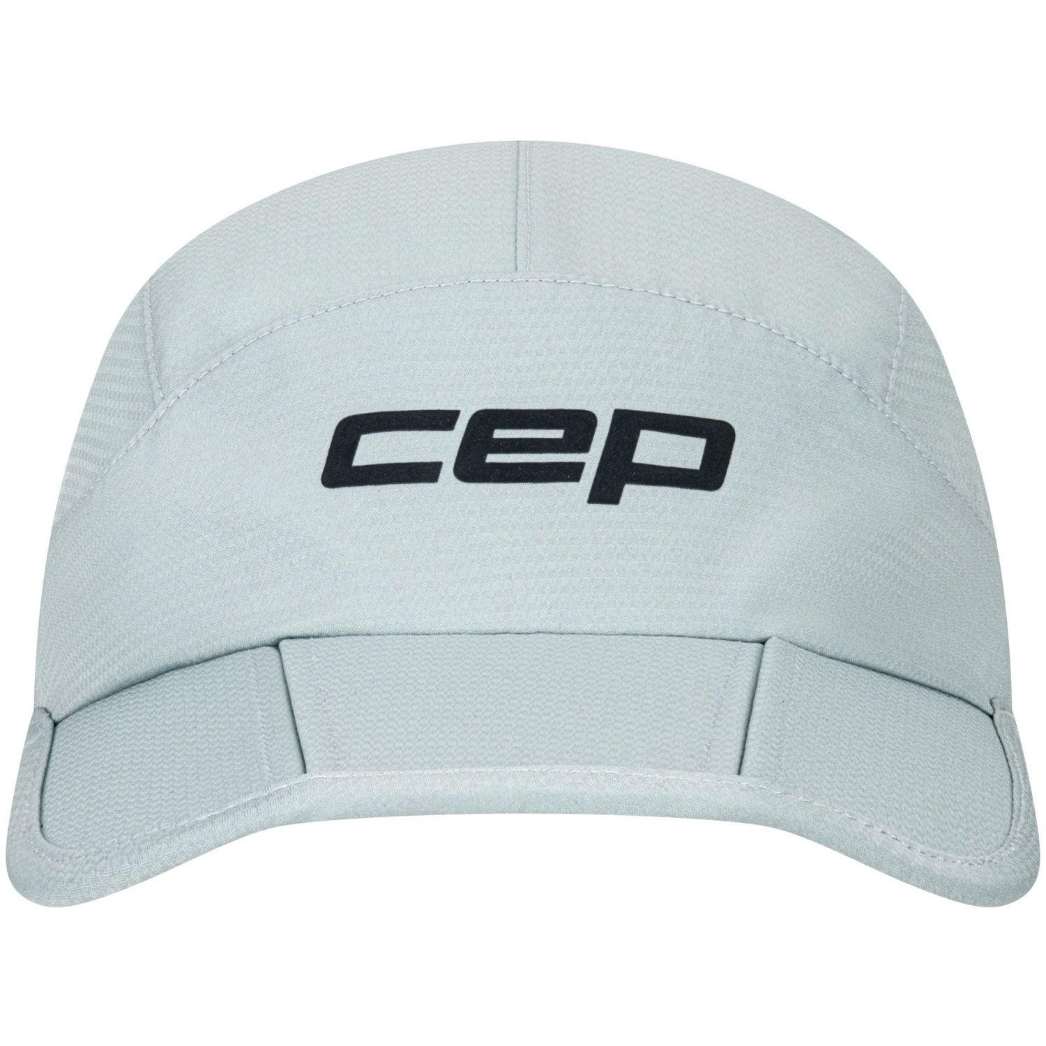 CEP Core Run Foldable Cap, bežecká čiapka, sivá