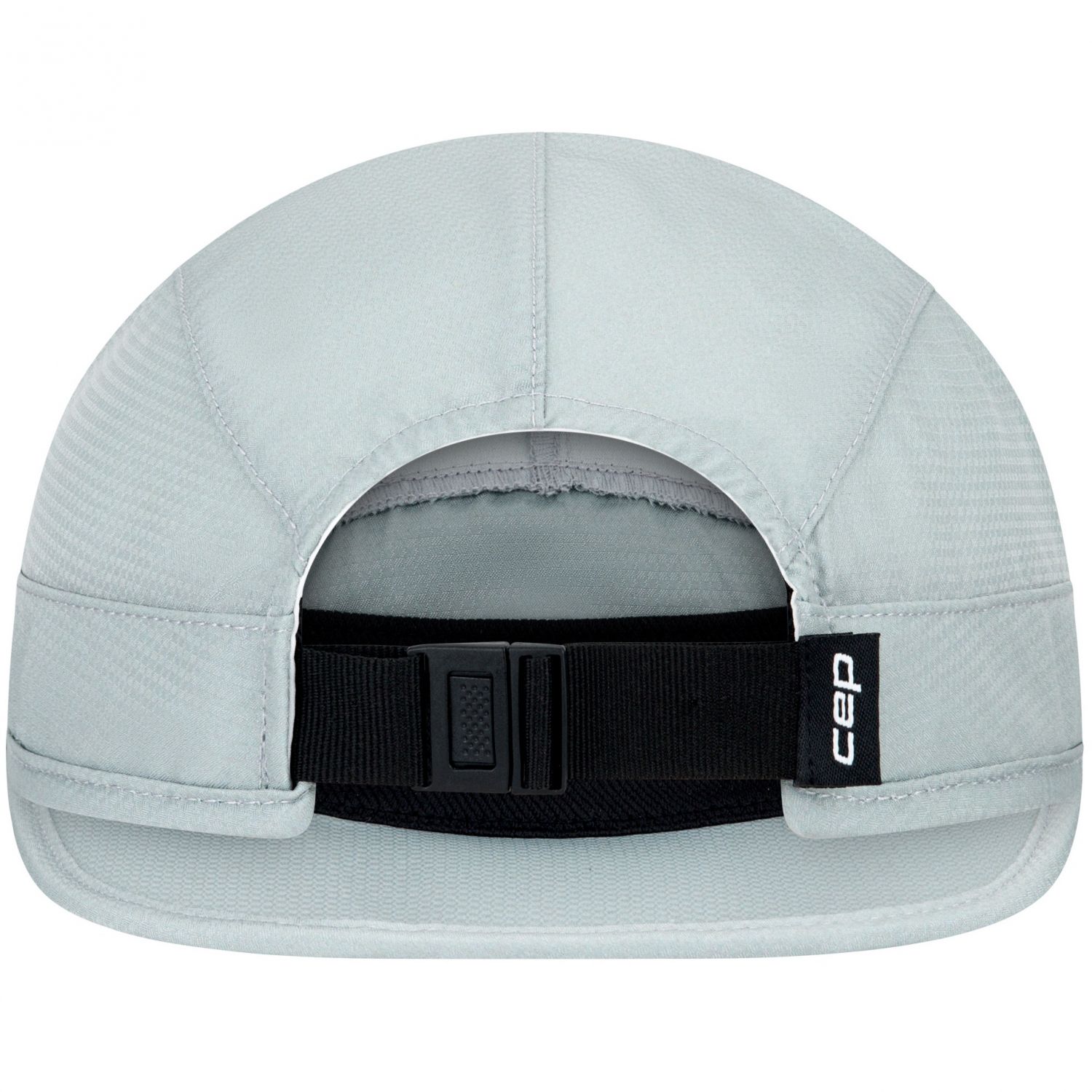 CEP Core Run Foldable Cap, bežecká čiapka, sivá