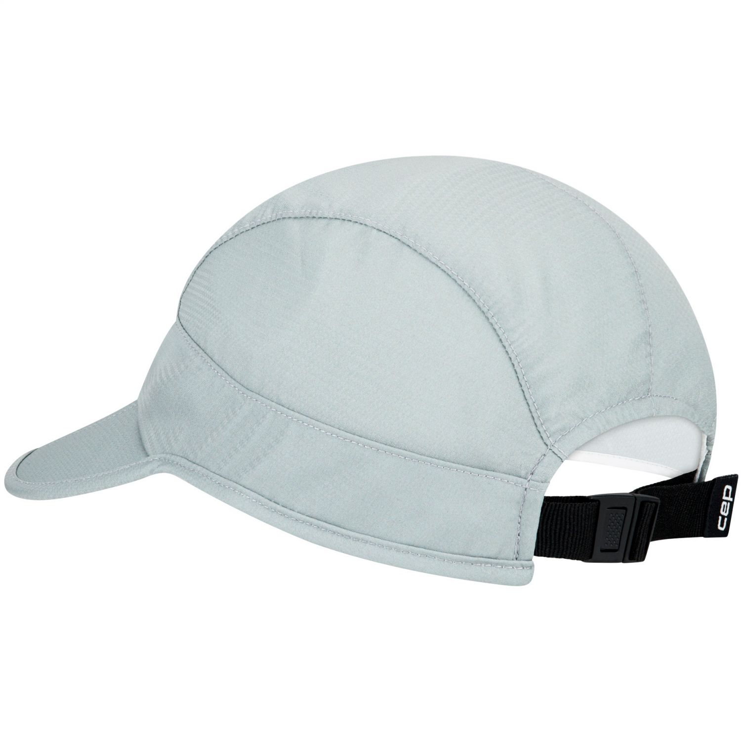 CEP Core Run Foldable Cap, juoksulippis, harmaa